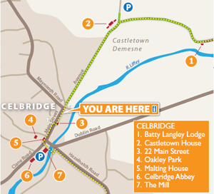 Arthur's Way Leixlip Map
