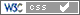 Valid CSS!
